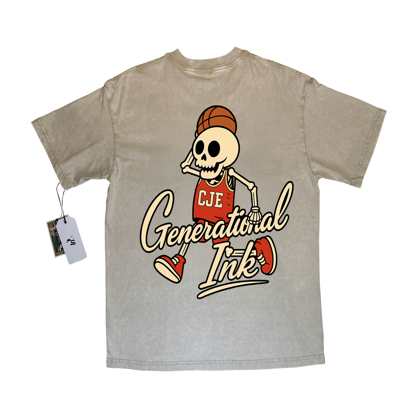 Original Design Tee — Limited Release Basketball White