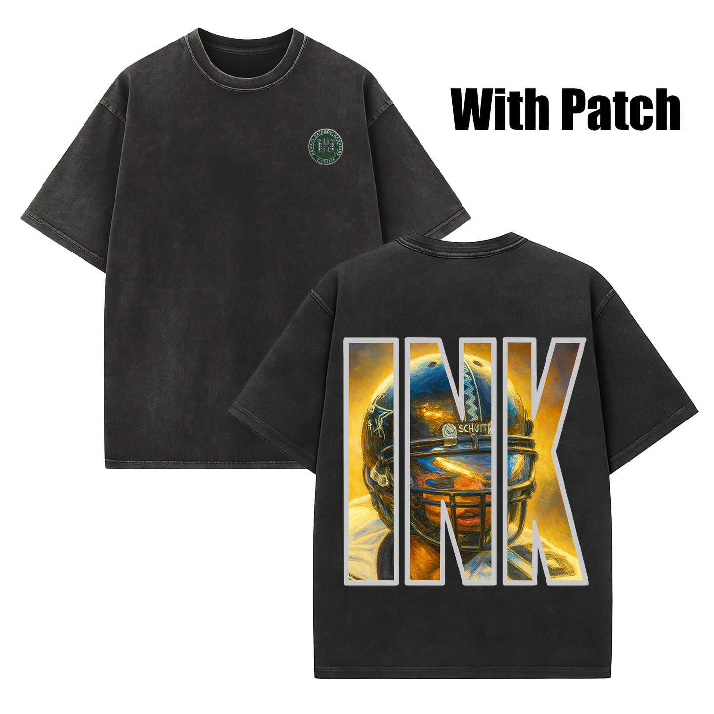 Custom Ink Acid Wash Tee