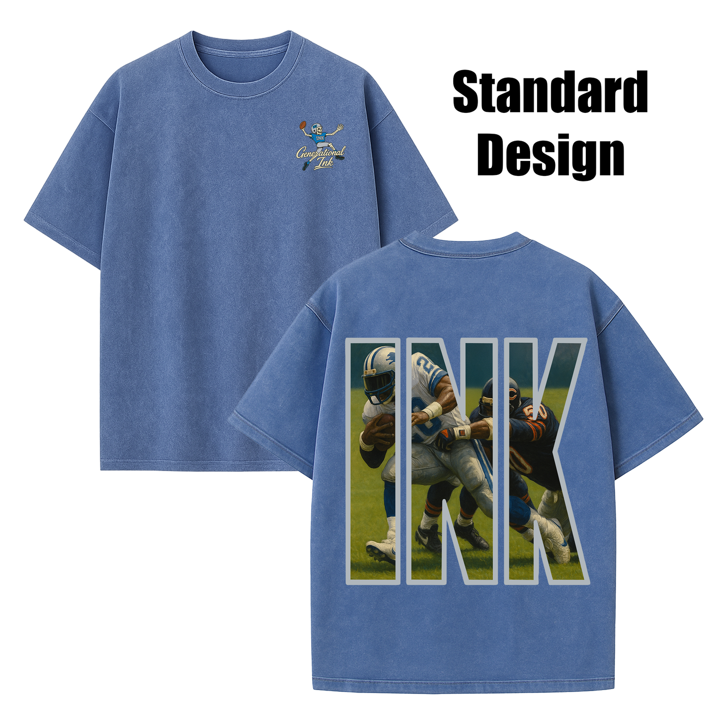 Custom Ink Acid Wash Tee